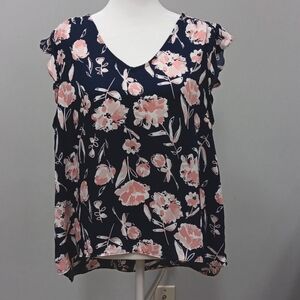Ophelia Roe. Short sleeve V neck summer top